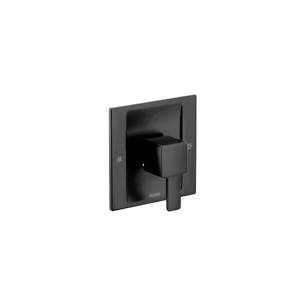 90 Degree Posi-Temp Valve Only Trim in Matte Black